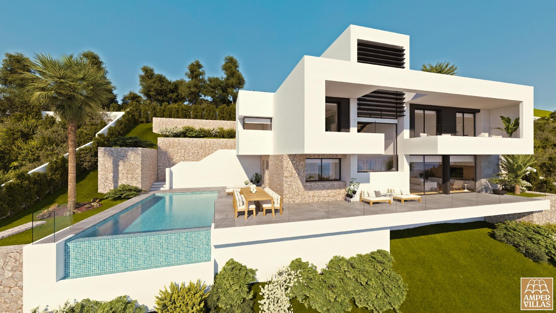 Exclusive luxurious villa in Altea with sea views