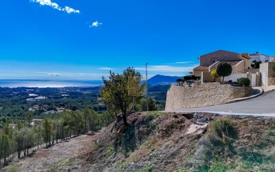 Building plot in an urbanisation in Altea la Vella.