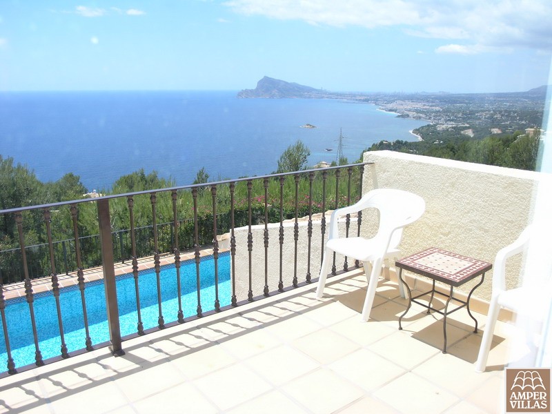 Rental villa with sea views in Altea Hills Costa Blanca (REF AH1)