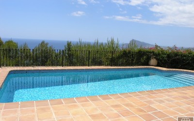 Rental villa with sea views in Altea Hills Costa Blanca (REF AH1)